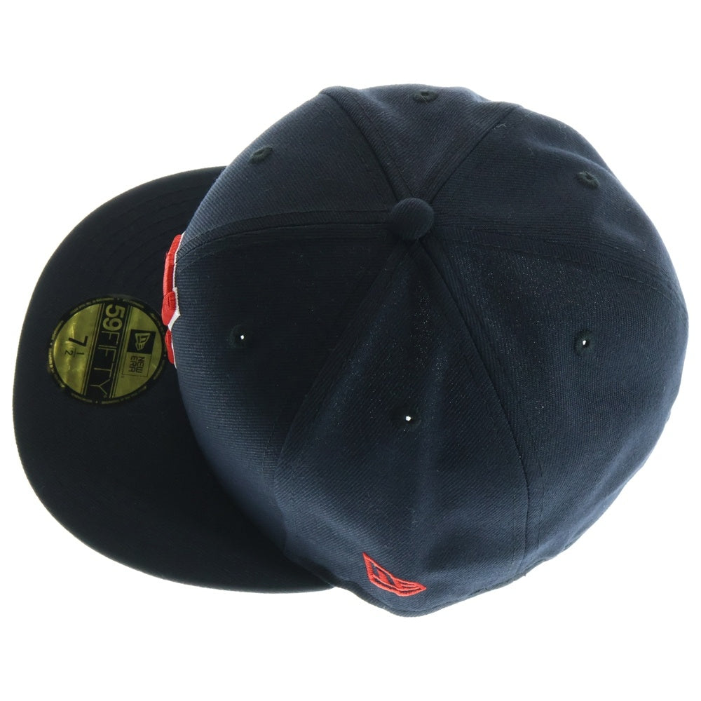 NEW ERA(ニューエラ) 59FIFTY MLBオンフィールド クリーブランド・ガーディアンズ ベースボールキャップ ブラック