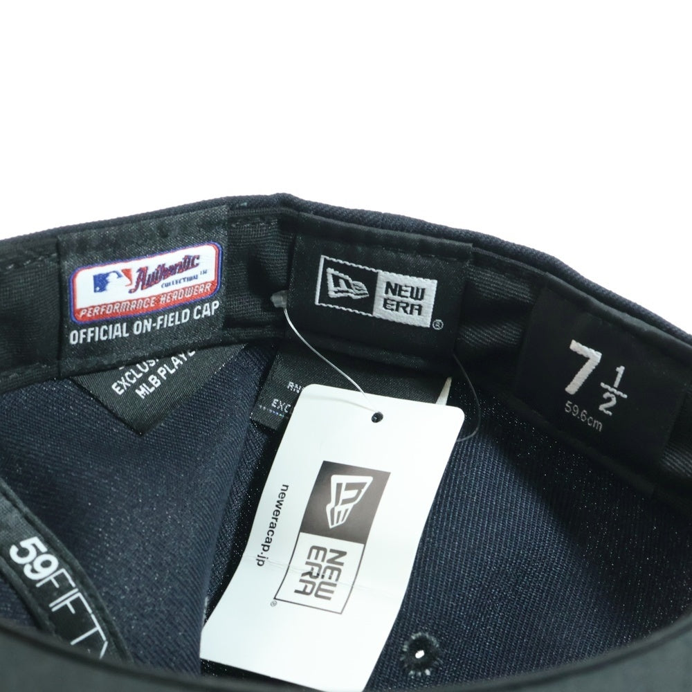 NEW ERA(ニューエラ) 59FIFTY MLBオンフィールド クリーブランド・ガーディアンズ ベースボールキャップ ブラック
