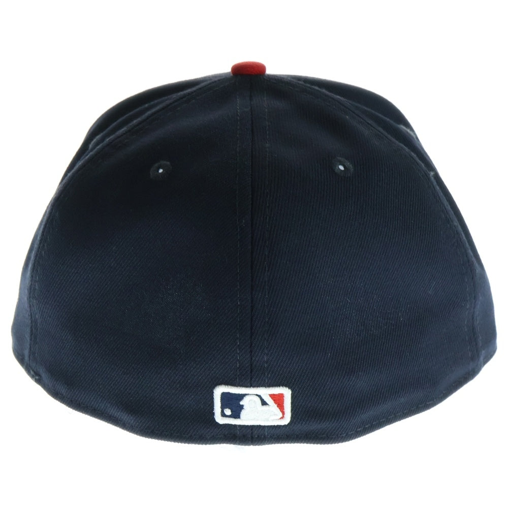 NEW ERA(ニューエラ) 59FIFTY DAY Memorial Collection クリーブランド・ガーディアンズ ベースボールキャップ ブラック/レッド