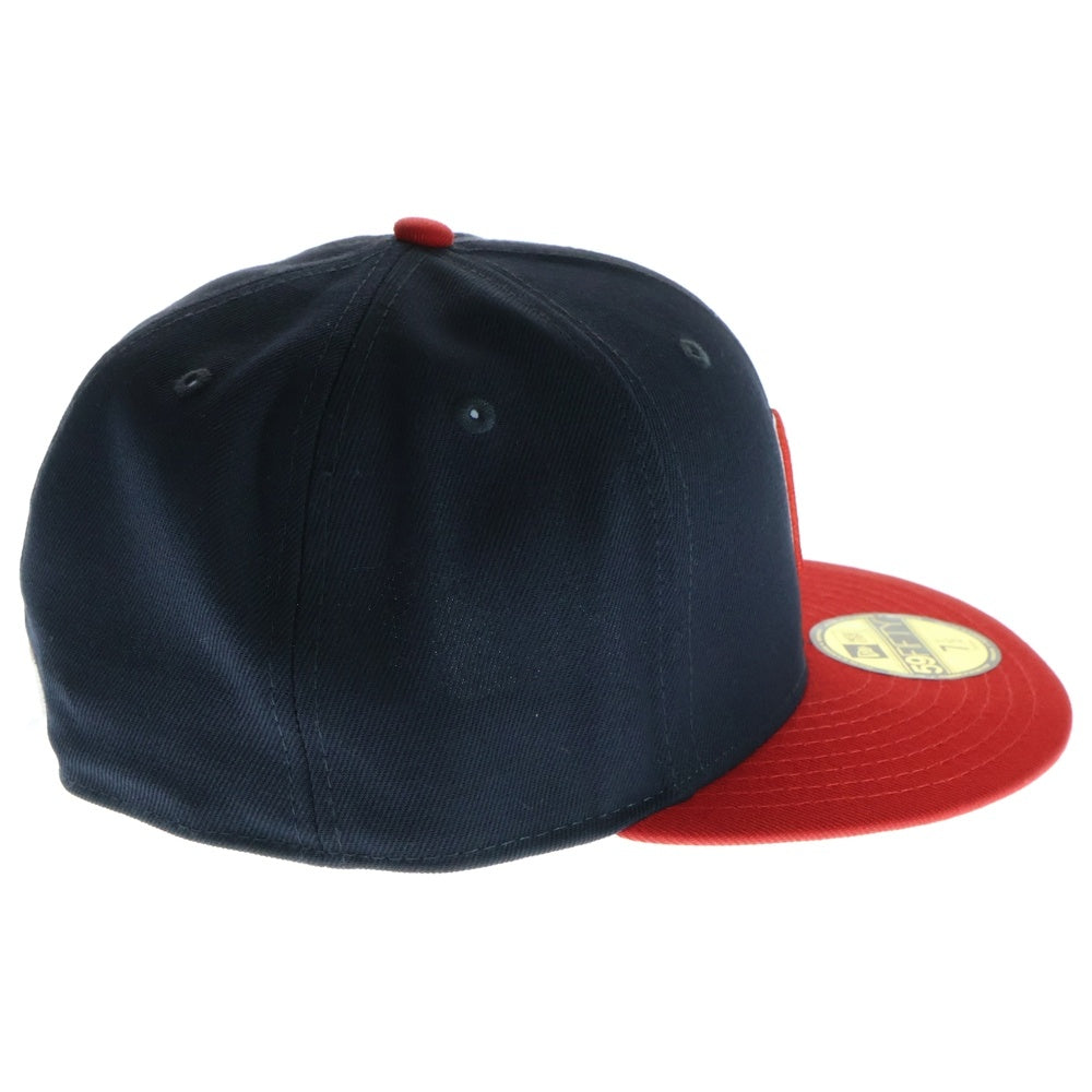 NEW ERA(ニューエラ) 59FIFTY DAY Memorial Collection クリーブランド・ガーディアンズ ベースボールキャップ ブラック/レッド