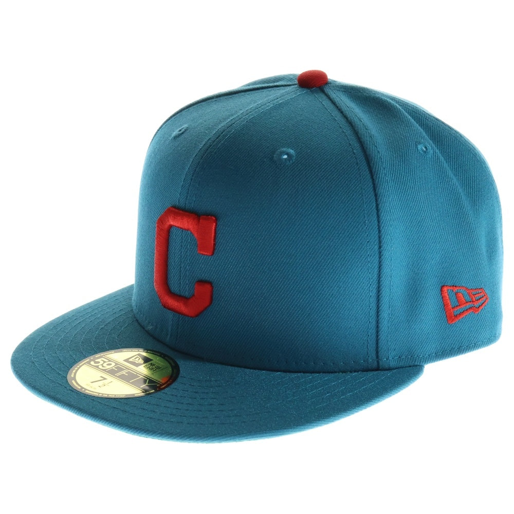 NEW ERA(ニューエラ) 59FIFTY DAY Memorial Collection クリーブランド・ガーディアンズ ベースボールキャップ エメラルドグリーン