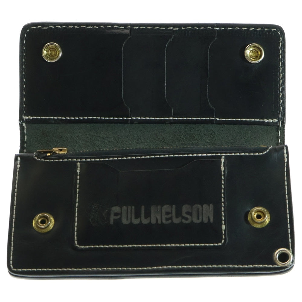 FULLNELSON(フルネルソン) FULLNELSON レザートラッカーウォレット 財布 ブラック