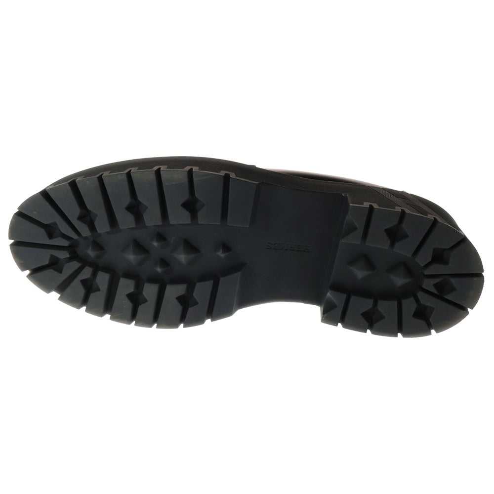 HERMES(エルメス) デューク ローファー レザー 厚底 ブラック