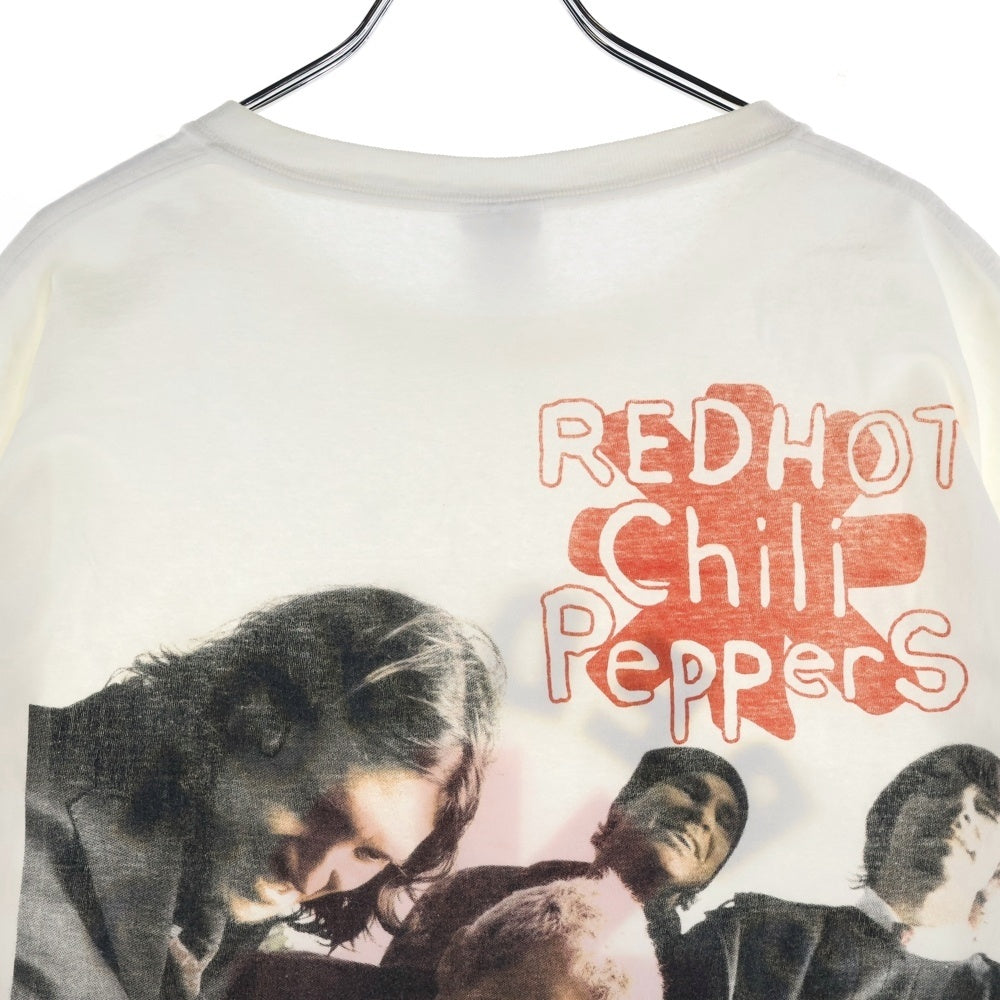 VINTAGE(ヴィンテージ) 90s RED HOT CHILI PEPPERS レッドホットチリペッパーズ バンドT 両面プリント 半袖Tシャツ カットソー ホワイト