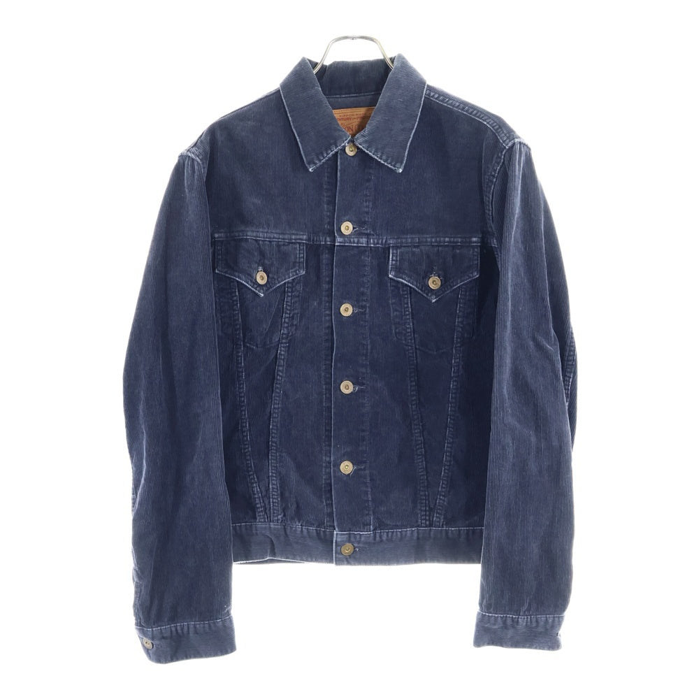 BONCOURA(ボンクラ) CORDUROY 3rd Jacket コーデュロイ トラッカージャケット グレー