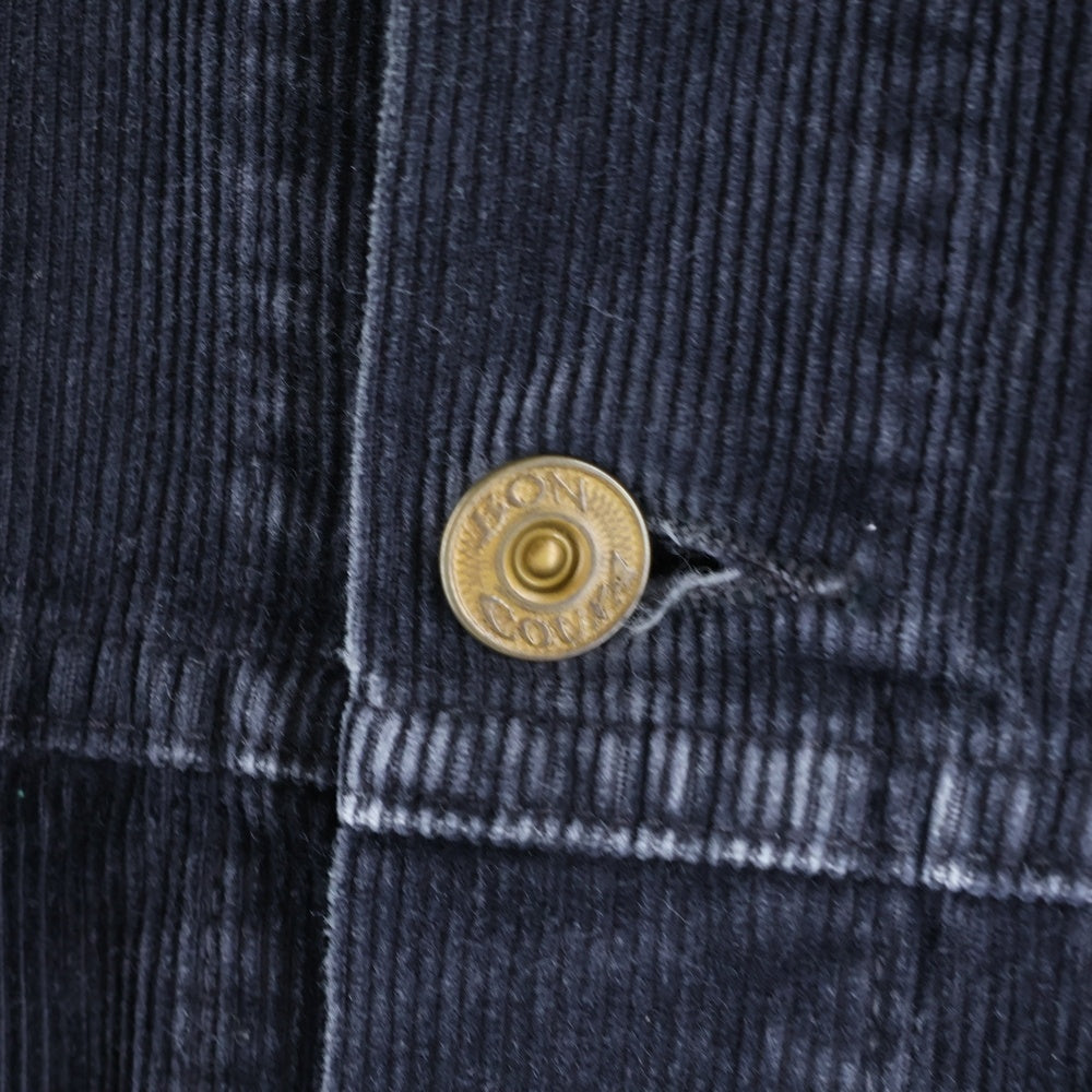 BONCOURA(ボンクラ) CORDUROY 3rd Jacket コーデュロイ トラッカージャケット グレー