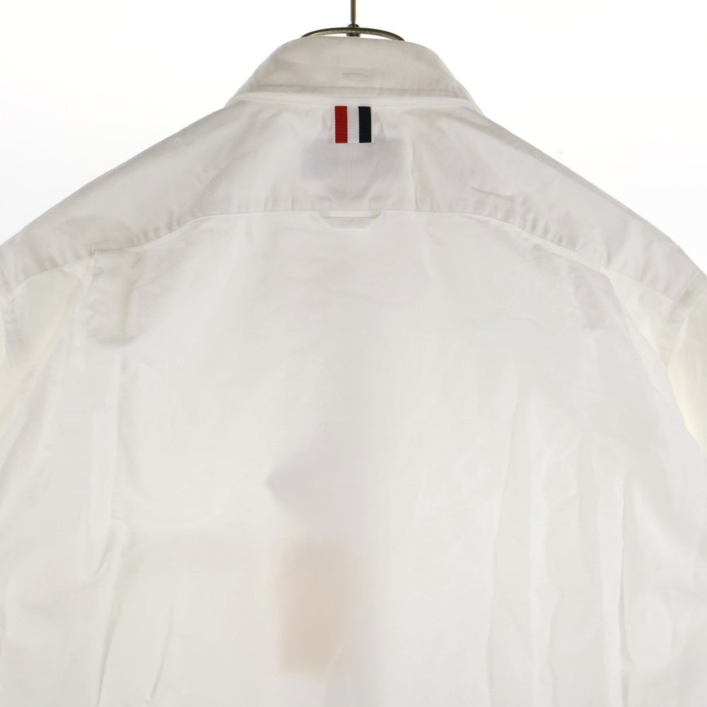 THOM BROWNE(トムブラウン) フロントポケット 長袖シャツ ホワイト
