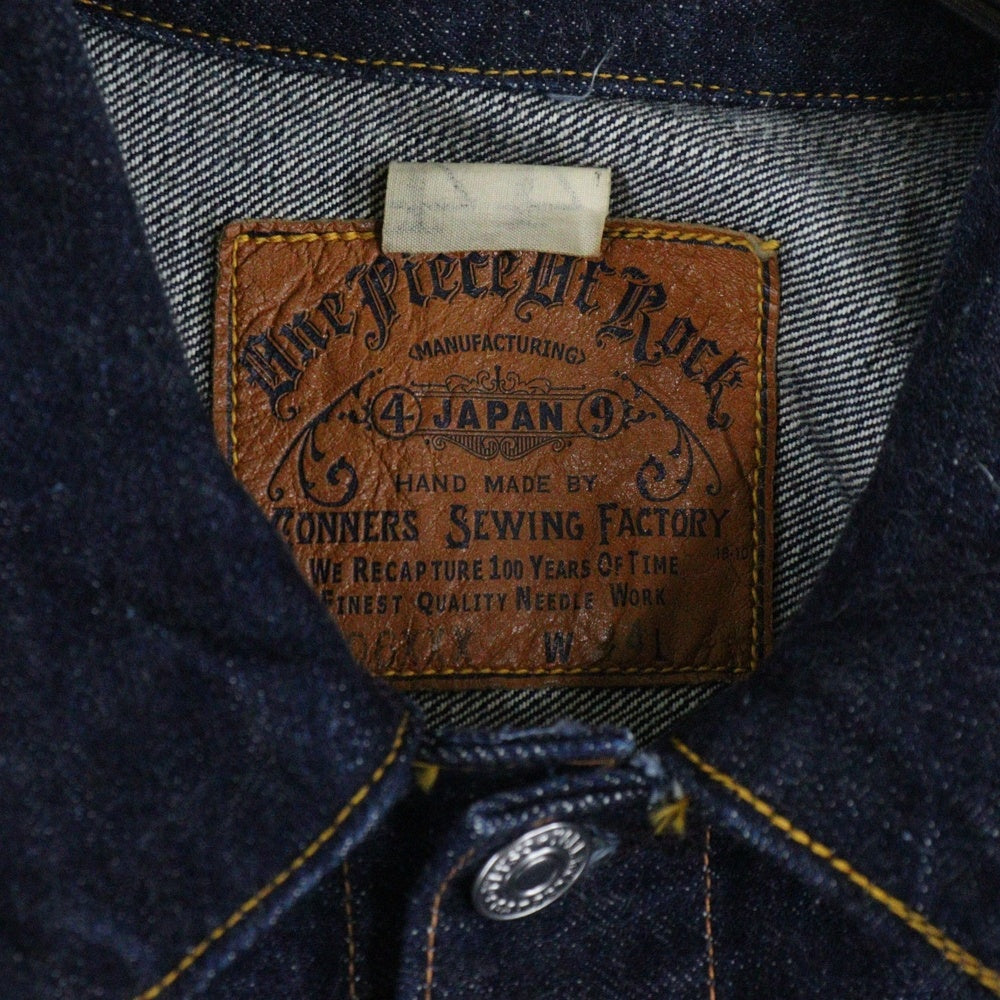NO BRAND(ノーブランド) ONE PIECE OF ROCK ワンピースオブロック 406XXX1st JACKET デニムジャケット インディゴ