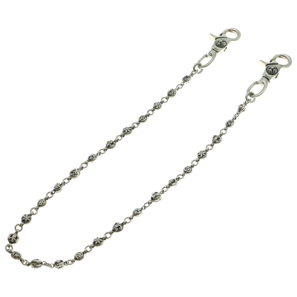 CHROME HEARTS(クロムハーツ) 1MULTIBALL LONG-T 2クリップロング #1 マルチボール ウォレットチェーン シルバー