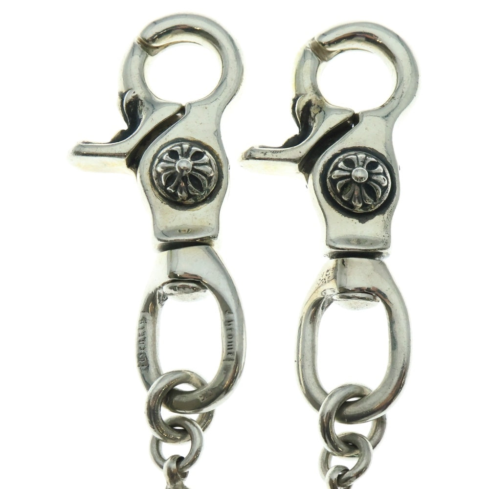 CHROME HEARTS(クロムハーツ) 1MULTIBALL LONG-T 2クリップロング #1 マルチボール ウォレットチェーン シルバー