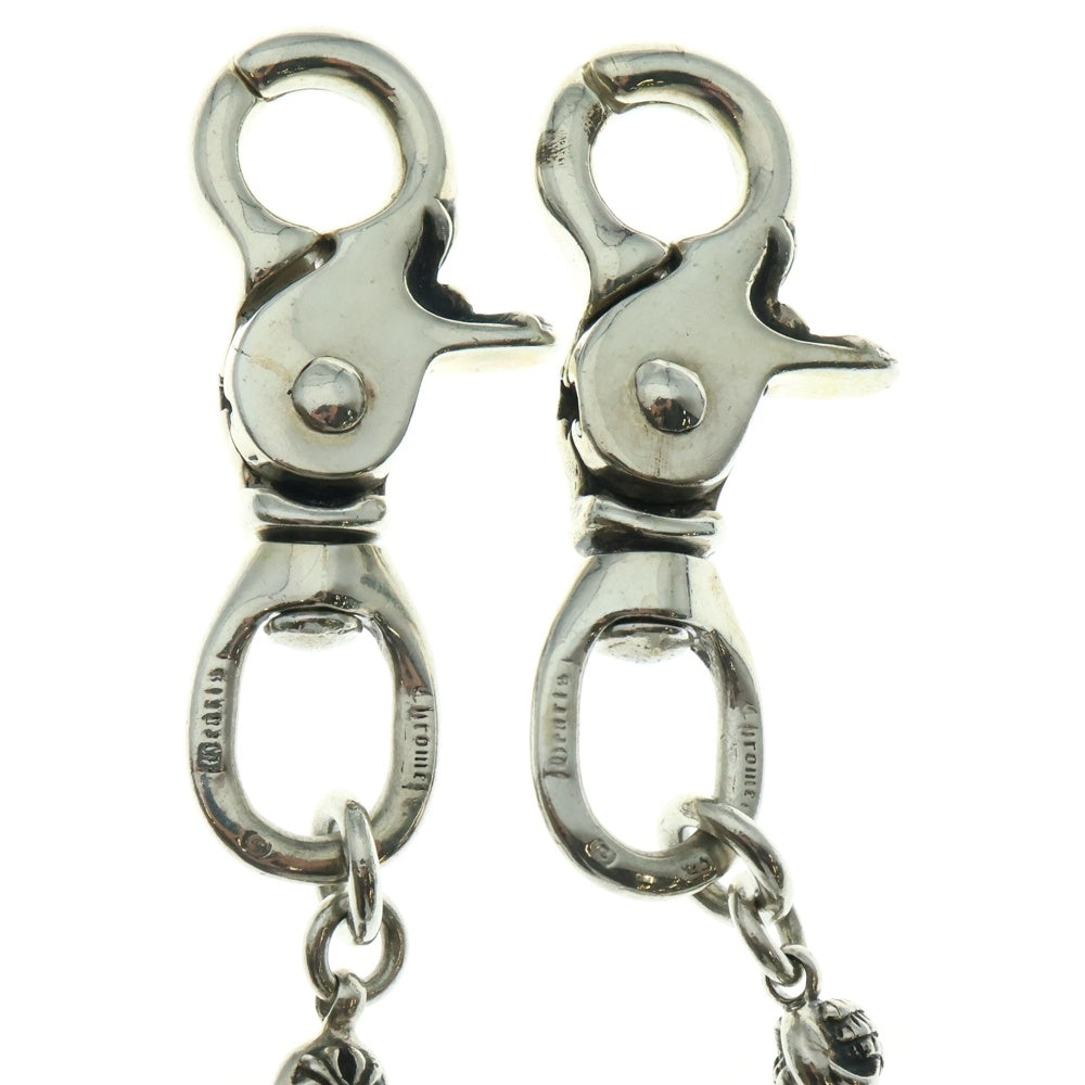 CHROME HEARTS(クロムハーツ) 1MULTIBALL LONG-T 2クリップロング #1 マルチボール ウォレットチェーン シルバー