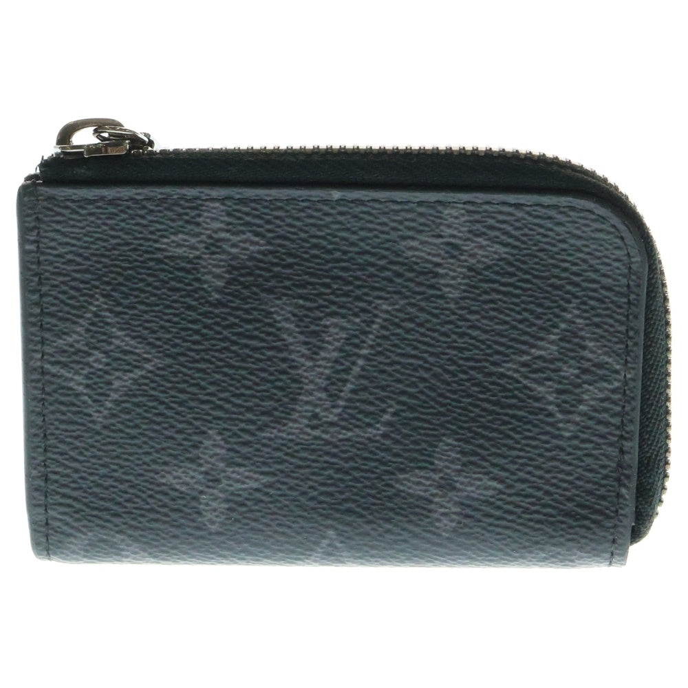 LOUIS VUITTON(ルイヴィトン) モノグラム エクリプス コインケース レザー ブラック M63536 M80231