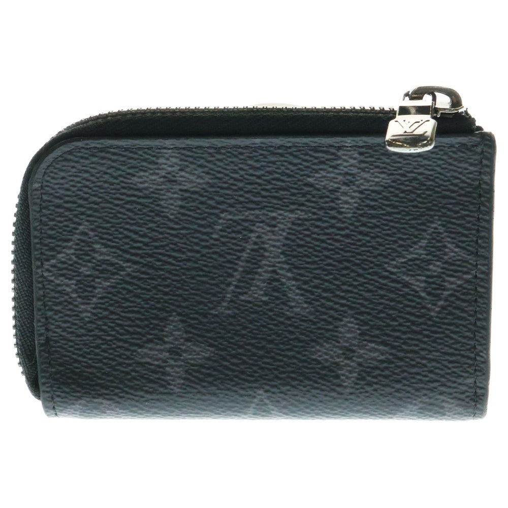 LOUIS VUITTON(ルイヴィトン) モノグラム エクリプス コインケース レザー ブラック M63536 M80231