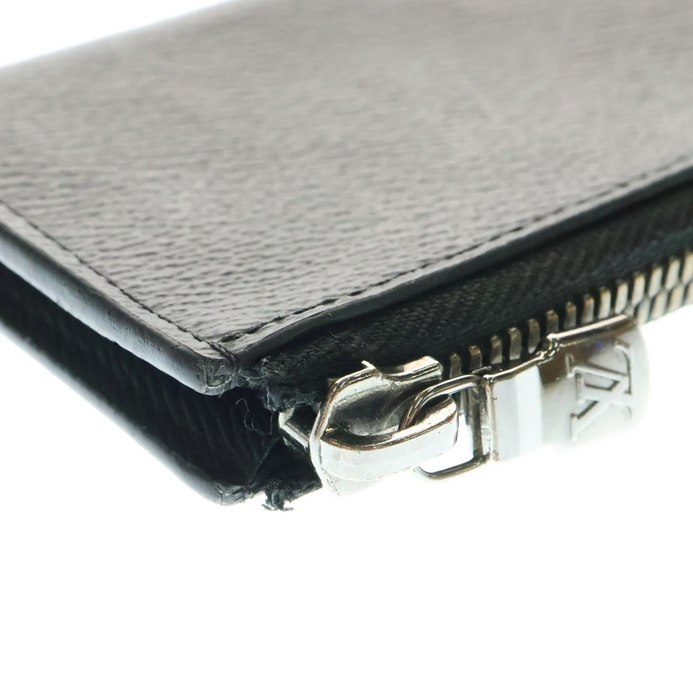 LOUIS VUITTON(ルイヴィトン) モノグラム エクリプス コインケース レザー ブラック M63536 M80231