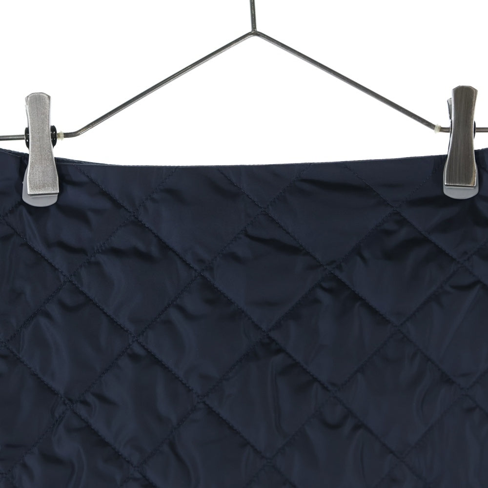 PRADA(プラダ) Re-Nylon Skirt リナイロン トライアングルロゴ キルティング スカート レディース ネイビー 21Y933 S000 1WQ9