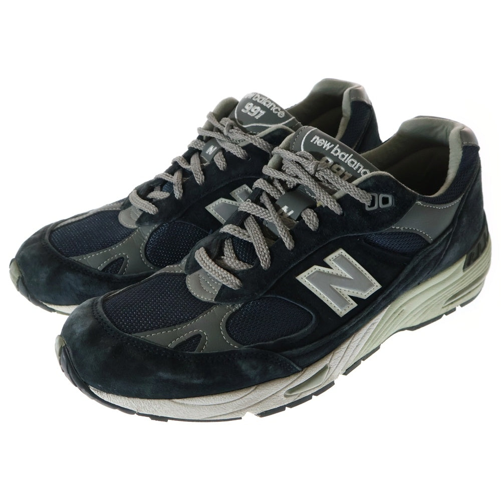 New Balance(ニューバランス) M991NV スウェード ローカットスニーカー ネイビー US10/28.0cm