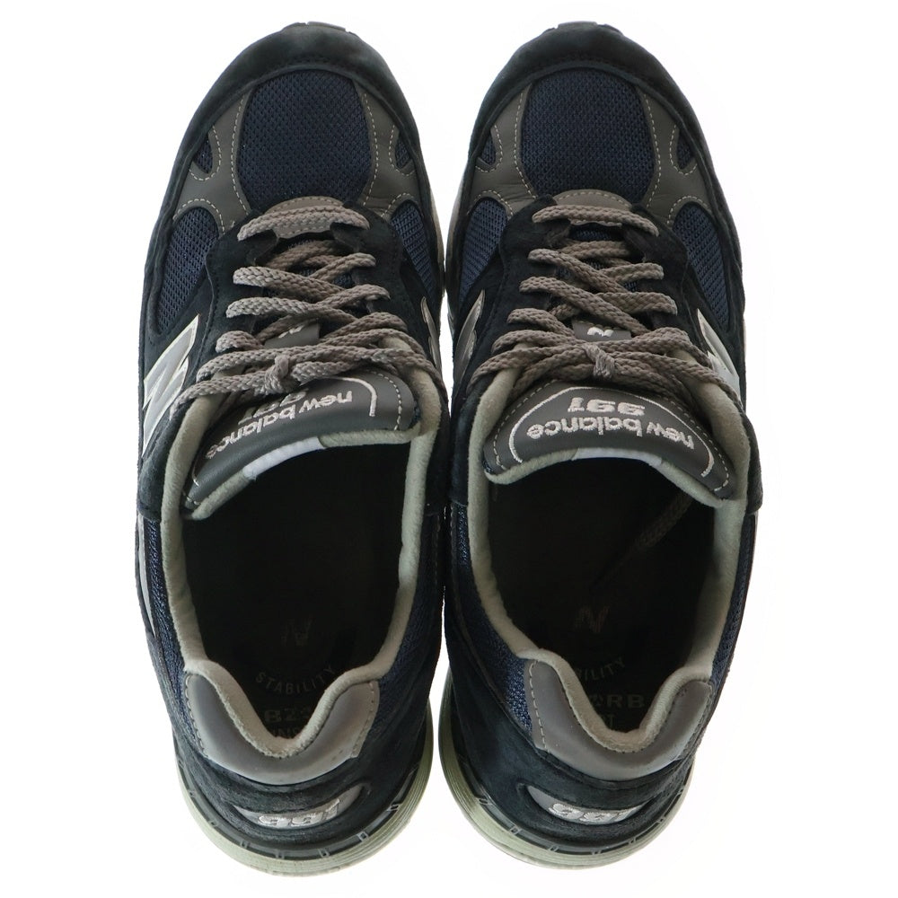 New Balance(ニューバランス) M991NV スウェード ローカットスニーカー ネイビー US10/28.0cm