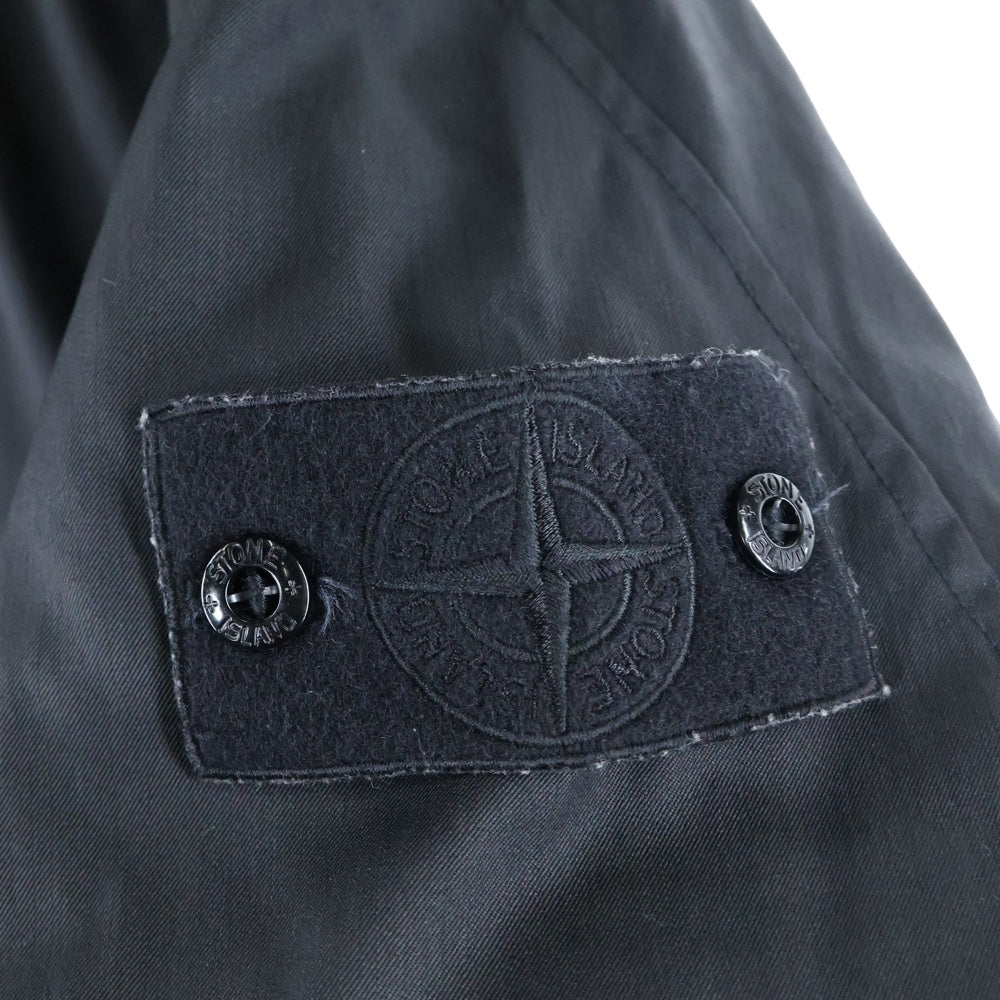 STONE ISLAND(ストーンアイランド) Ghost Down Bomber Jacket ゴーストボンバーダウンジャケット ジップアップ中綿MA-1 ブルゾン 7315439F2 ブラック