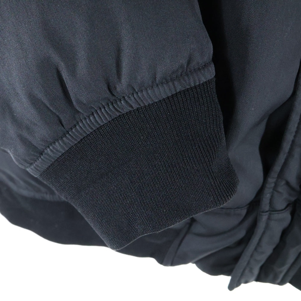 STONE ISLAND(ストーンアイランド) Ghost Down Bomber Jacket ゴーストボンバーダウンジャケット ジップアップ中綿MA-1 ブルゾン 7315439F2 ブラック