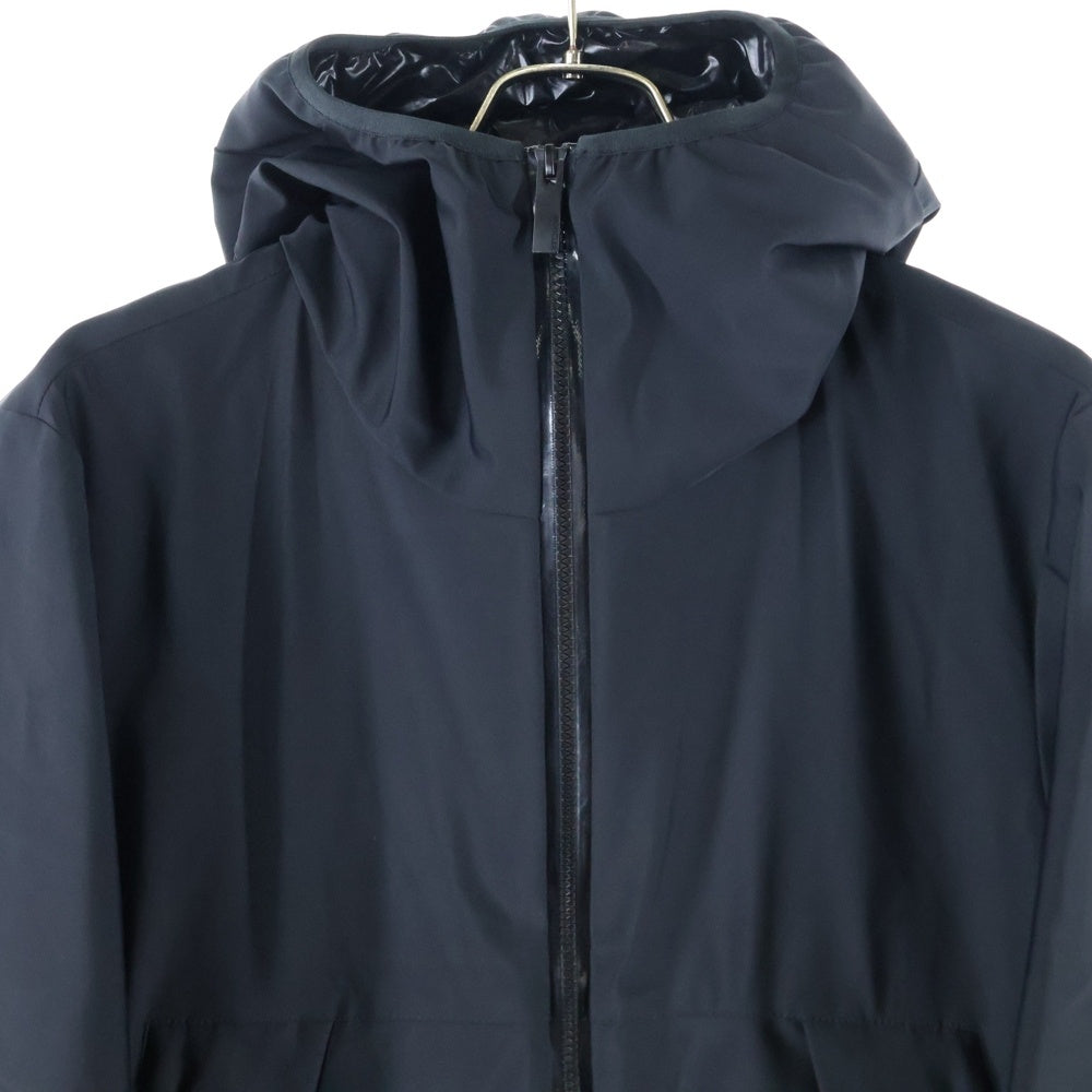 MONCLER(モンクレール) MAYON GIUBBOTTO マヨンジュボット ラバーロゴジップアップナイロンダウンジャケット H20911A00117 539DK ブラック