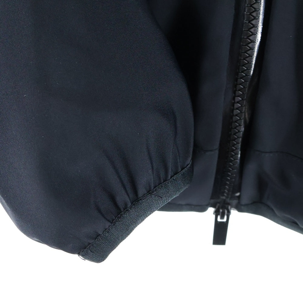 MONCLER(モンクレール) MAYON GIUBBOTTO マヨンジュボット ラバーロゴジップアップナイロンダウンジャケット H20911A00117 539DK ブラック