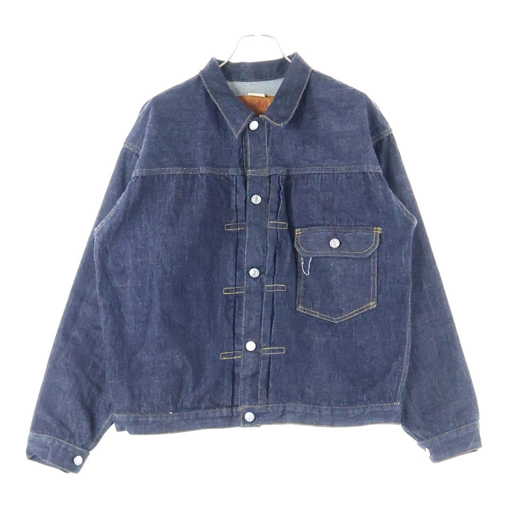 NO BRAND(ノーブランド) ONEPIECE OF ROCK DAPPERS 別注 S406XXX Tバック デニムジャケット インディゴ