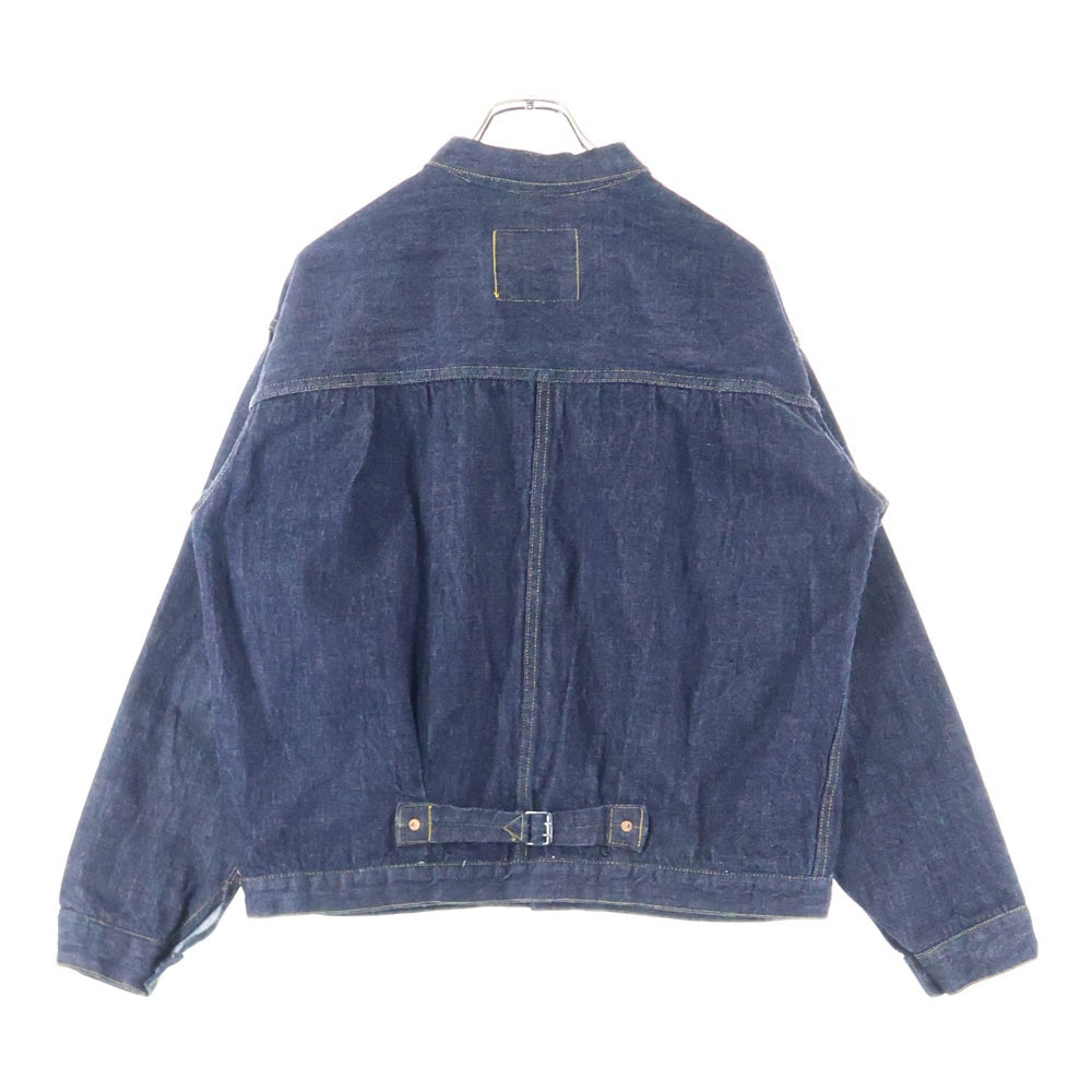 NO BRAND(ノーブランド) ONEPIECE OF ROCK DAPPERS 別注 S406XXX Tバック デニムジャケット インディゴ