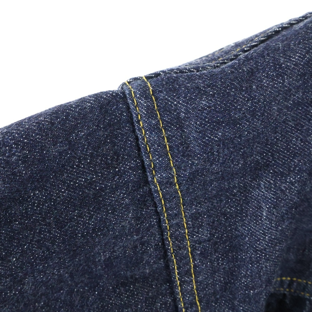 NO BRAND(ノーブランド) ONEPIECE OF ROCK DAPPERS 別注 S406XXX Tバック デニムジャケット インディゴ