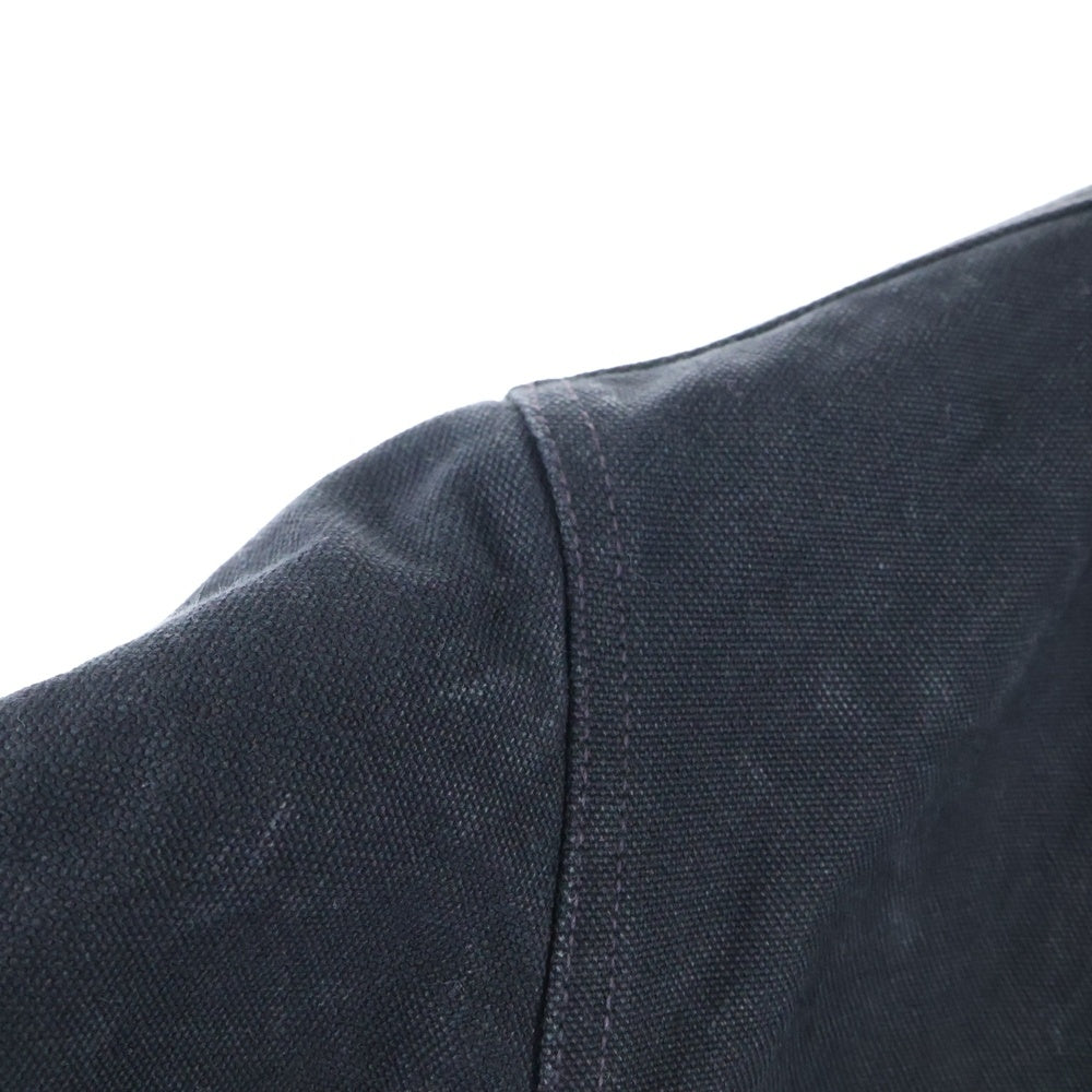 NO BRAND(ノーブランド) ONEPIECE OF ROCK ジップアップ ブランケット デッキジャケット ブラック