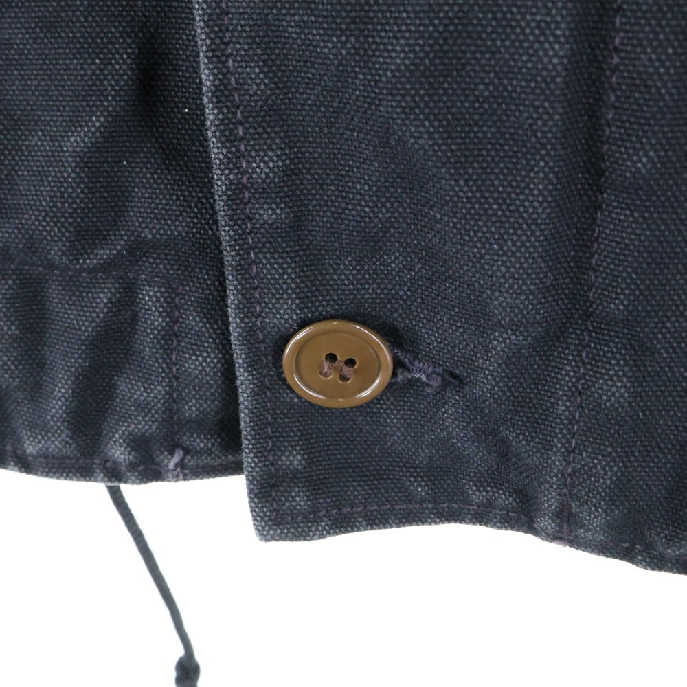 NO BRAND(ノーブランド) ONEPIECE OF ROCK ジップアップ ブランケット デッキジャケット ブラック