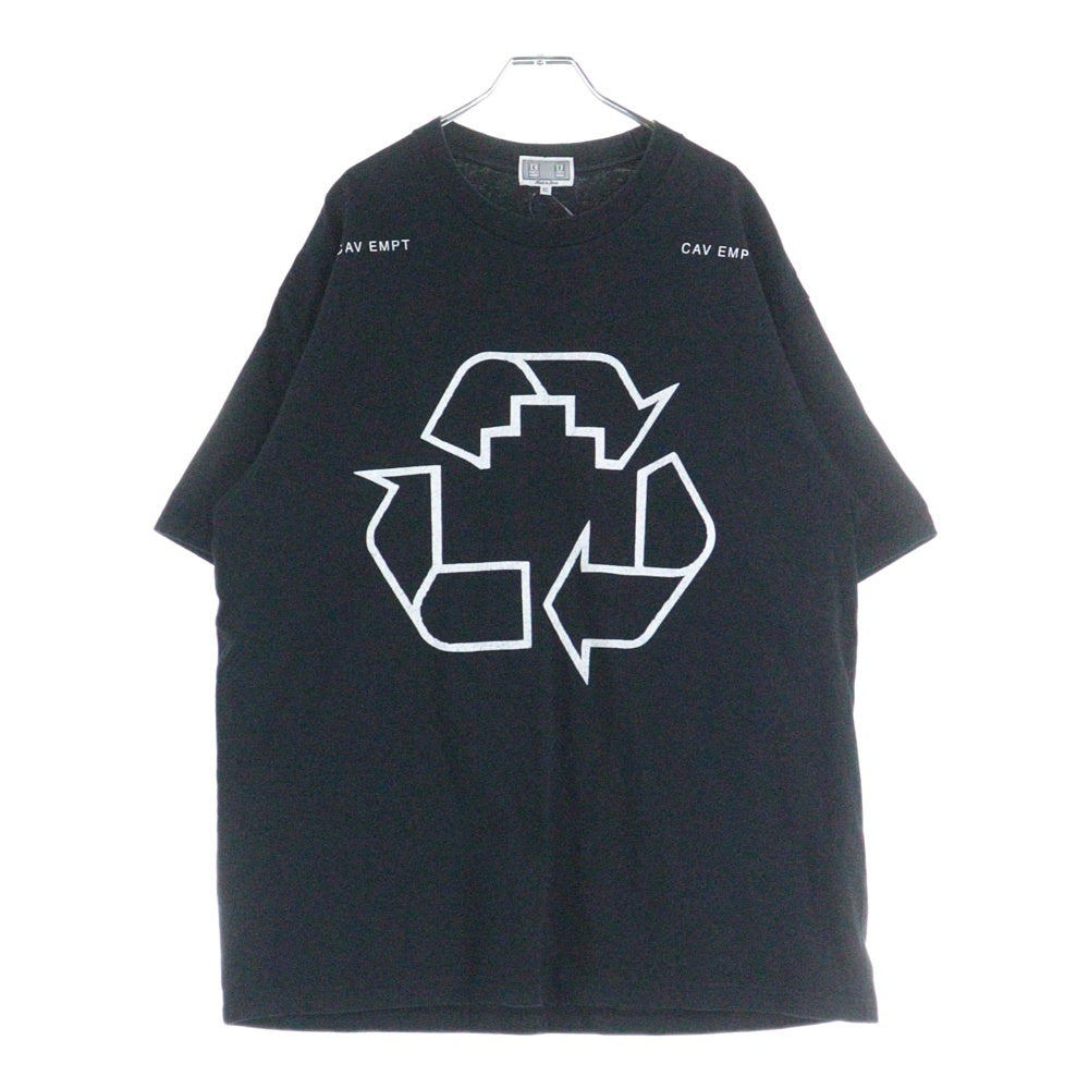 c.e cav empt(シーイー) フロントプリント 半袖Tシャツ カットソー ブラック