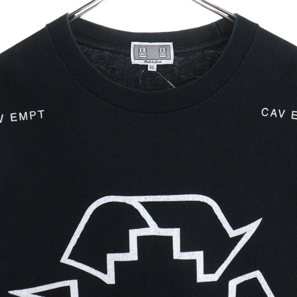 c.e cav empt(シーイー) フロントプリント 半袖Tシャツ カットソー ブラック