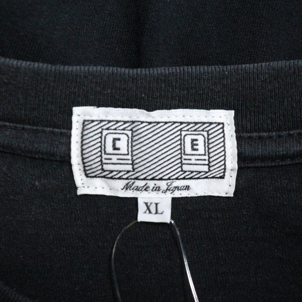 c.e cav empt(シーイー) フロントプリント 半袖Tシャツ カットソー ブラック