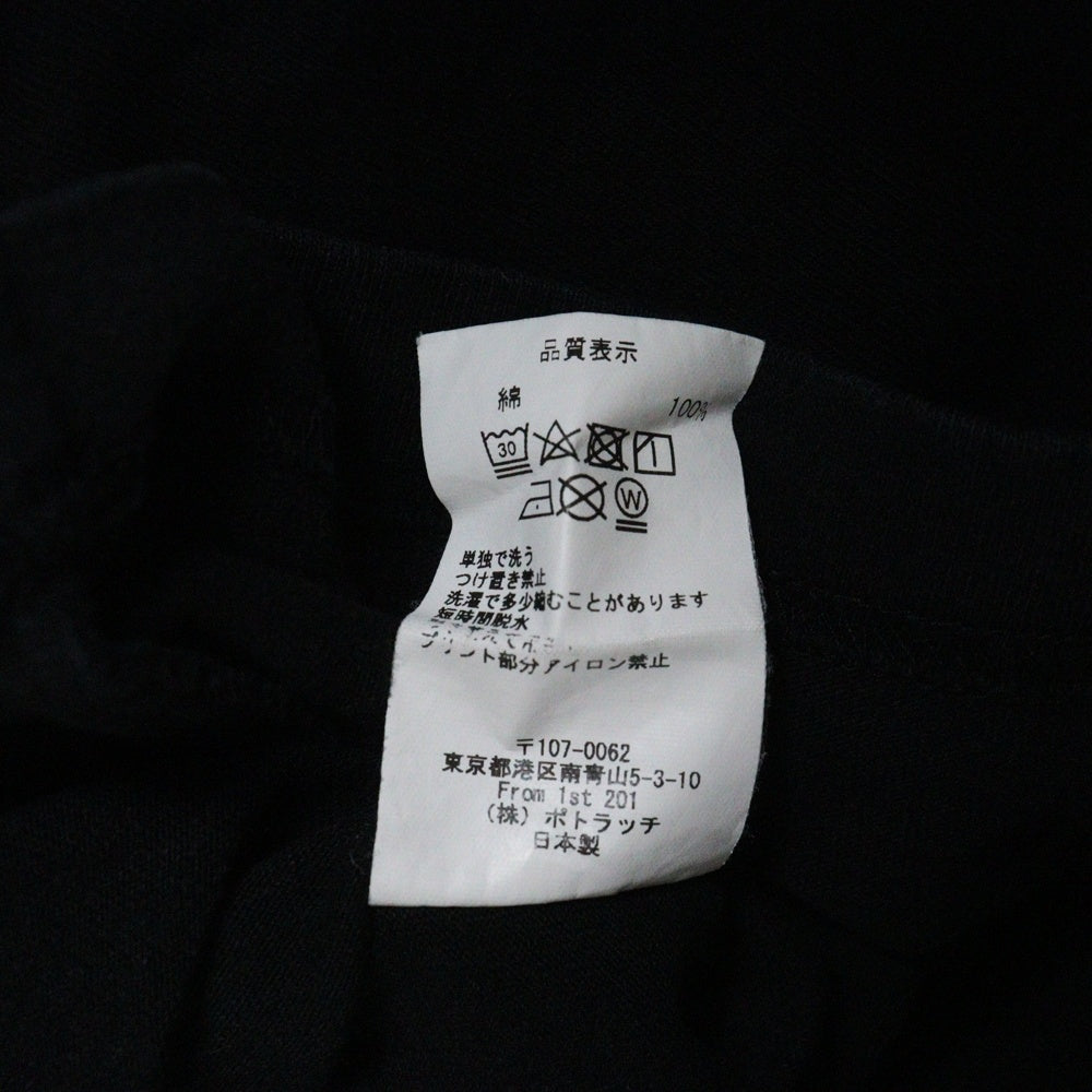 c.e cav empt(シーイー) フロントプリント 半袖Tシャツ カットソー ブラック