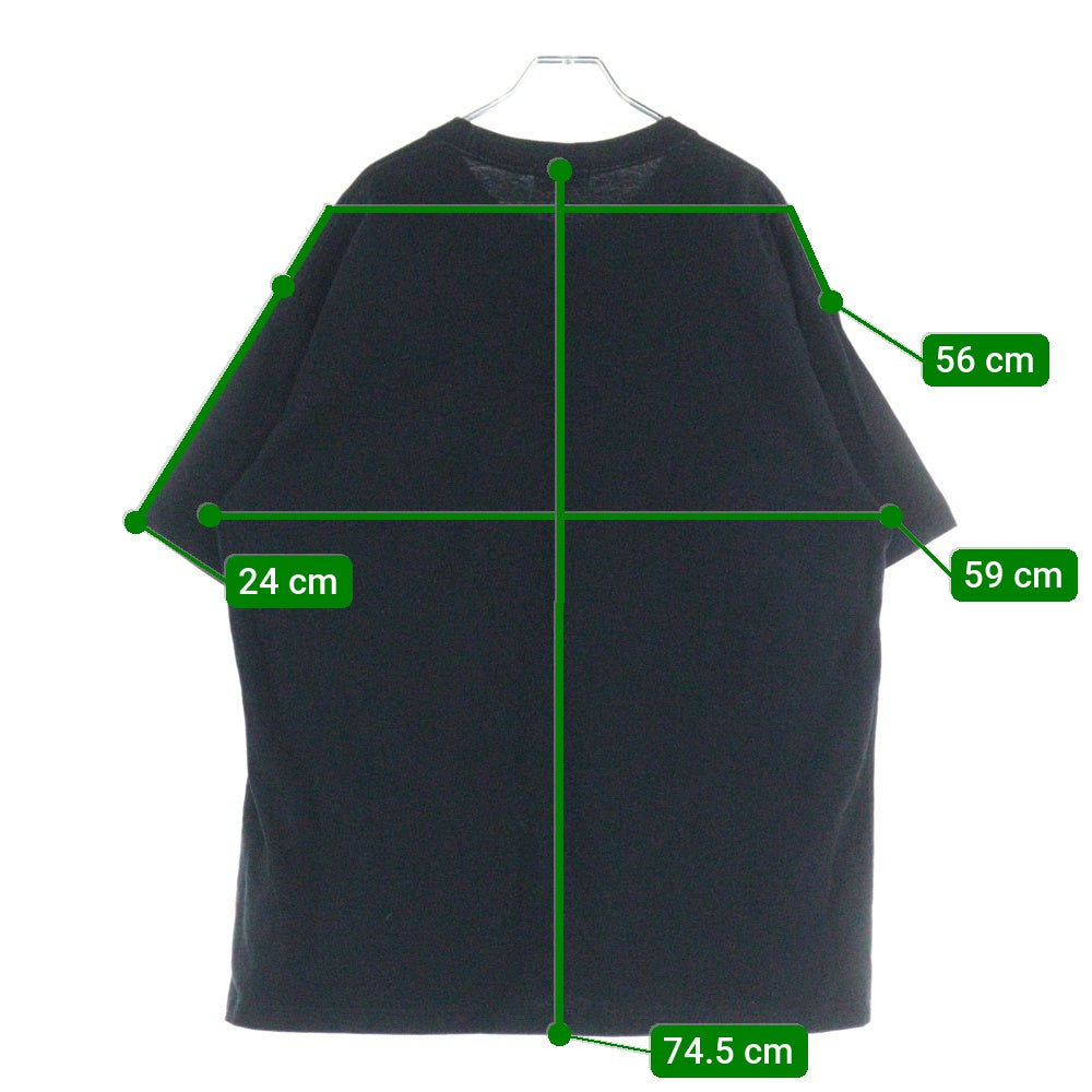 c.e cav empt(シーイー) フロントプリント 半袖Tシャツ カットソー ブラック