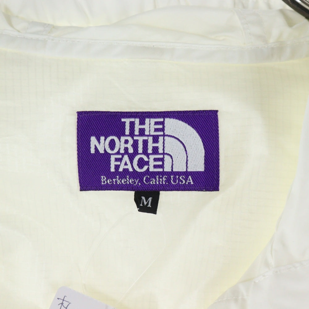 THE NORTH FACE PURPLE LABEL(ノースフェイスパープルレーベル) MOUNTAIN WIND PARKA マウンテンパーカー フード付き ジップアップ ジャケット ホワイト