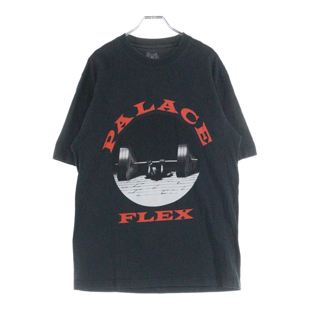 Palace Skateboards(パレススケートボーズ) P-FLEX T-SHIRT フロントプリント 半袖Tシャツ カットソー ブラック