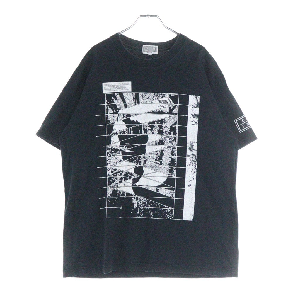 c.e cav empt(シーイー) 両面プリント 半袖Tシャツ カットソー ブラック