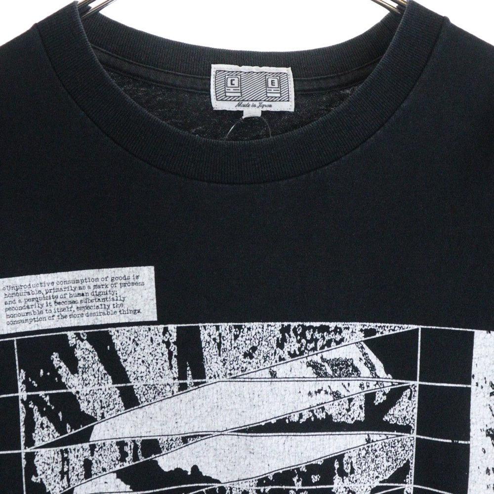 c.e cav empt(シーイー) 両面プリント 半袖Tシャツ カットソー ブラック