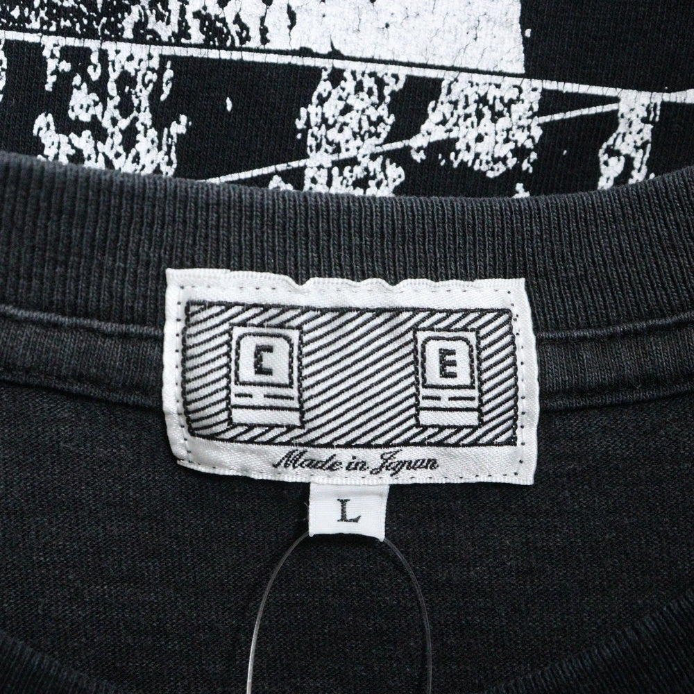 c.e cav empt(シーイー) 両面プリント 半袖Tシャツ カットソー ブラック
