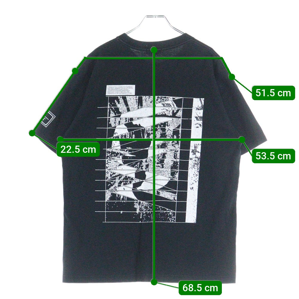 c.e cav empt(シーイー) 両面プリント 半袖Tシャツ カットソー ブラック
