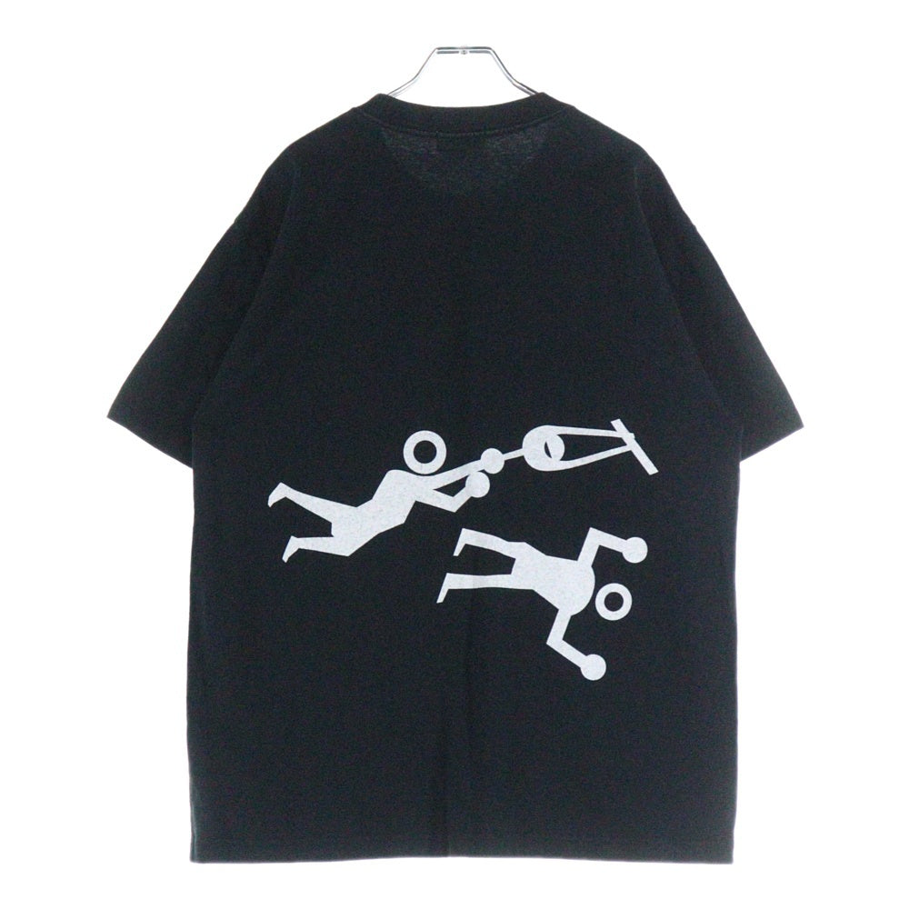 c.e cav empt(シーイー) 両面プリント 半袖Tシャツ カットソー ブラック