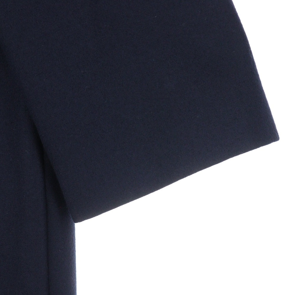 AURALEE(オーラリー) 18AW Light Melton Over Coat ウール ロング ジャケット コート ネイビー