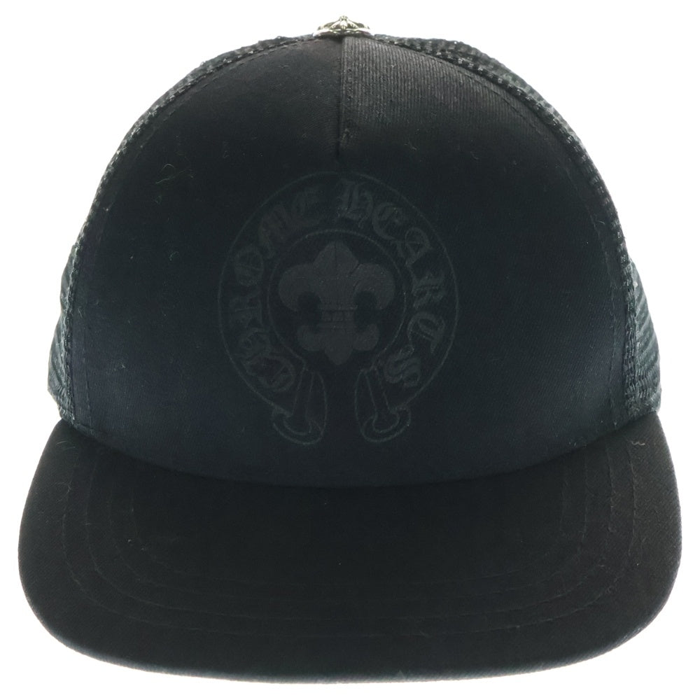 CHROME HEARTS(クロムハーツ) TRUCKER CAP トラッカーメッシュキャップ ホースシュープリント ブラック