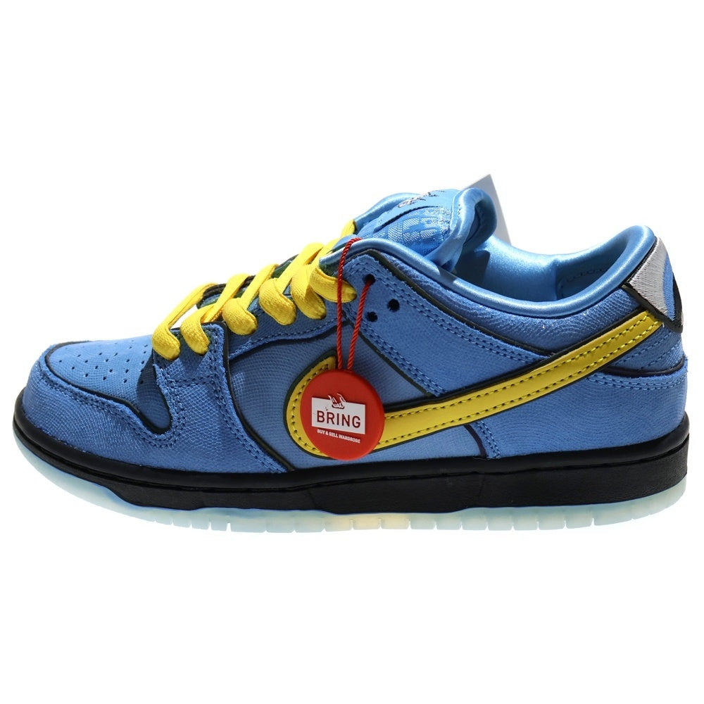 NIKE SB(ナイキエスビー) ×The Powerpuff Girls Dunk Low Pro QS Bubbles FZ8320-400 パワーパフガールズ ダンクロー プロ QS バブルス ローカットスニーカー US4/23.0cm レディース