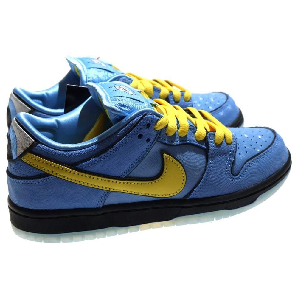 NIKE SB(ナイキエスビー) ×The Powerpuff Girls Dunk Low Pro QS Bubbles FZ8320-400 パワーパフガールズ ダンクロー プロ QS バブルス ローカットスニーカー US4/23.0cm レディース