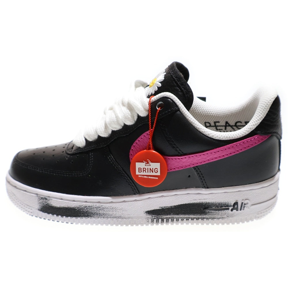 NIKE(ナイキ) ×PEACEMINUSONE AIR FORCE 1 3.0 G-DRAGON AQ3692-004 ピースマイナスワン エアフォース 1 パラノイズ ローカットスニーカー シューズ US4/23.0cm ブラック レディース