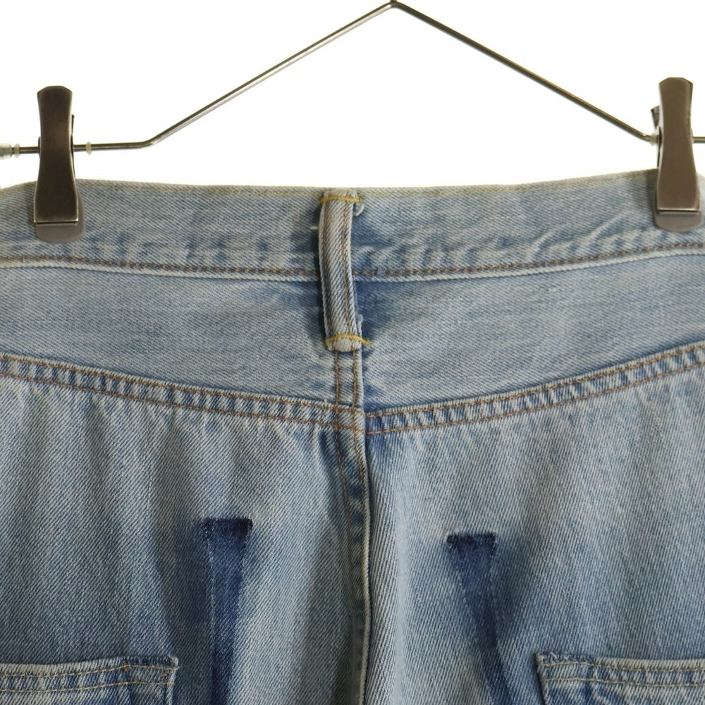 VETEMENTS(ヴェトモン) ×LEVIS リーバイス スリムストレート デニムパンツ ジーンズ インディゴ