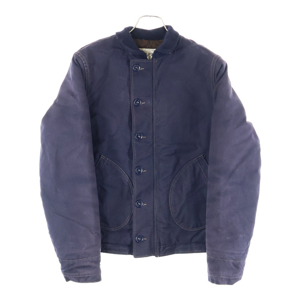 68596(68596) CIVILIAN JACKET ボア デッキジャケット ミリタリー ネイビー