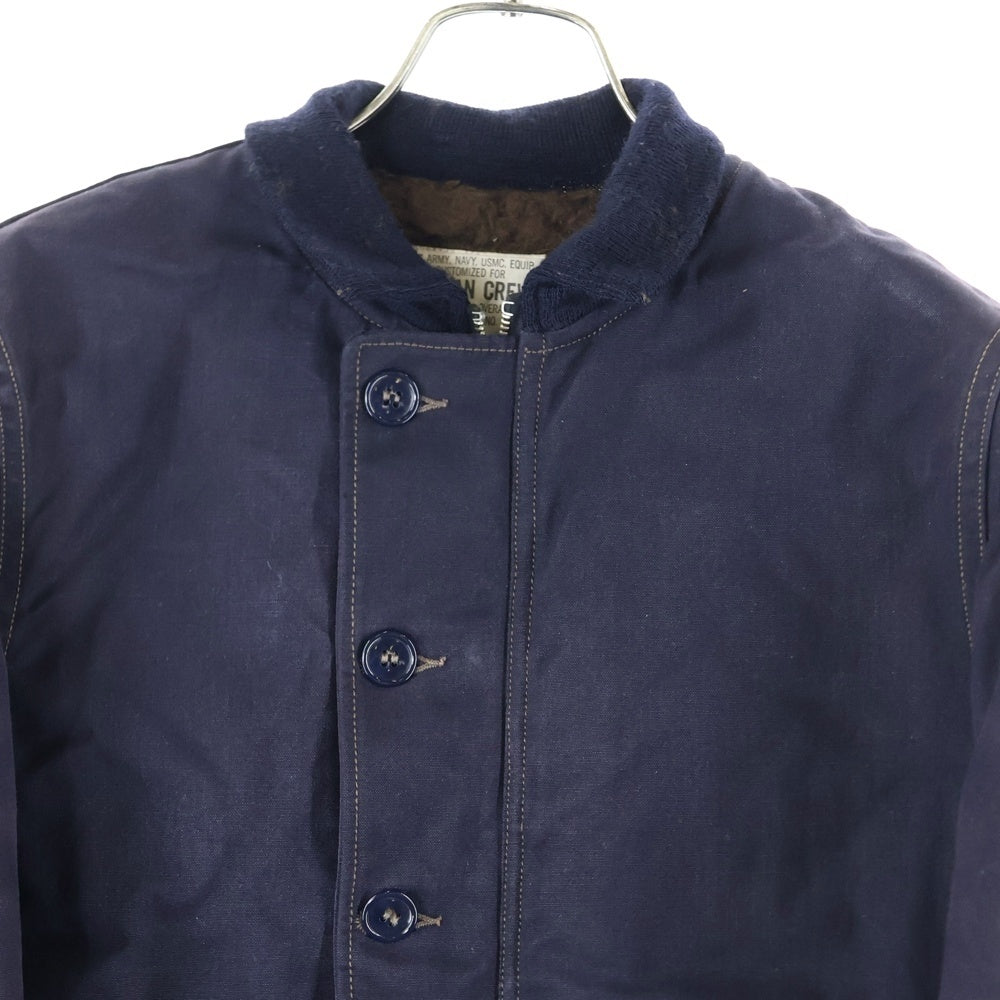 68596(68596) CIVILIAN JACKET ボア デッキジャケット ミリタリー ネイビー
